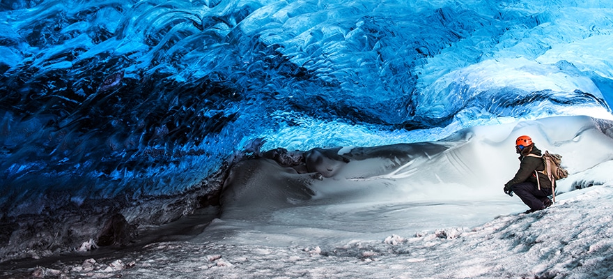 Glacier Ice Cave Of Iceland PWYAVUU